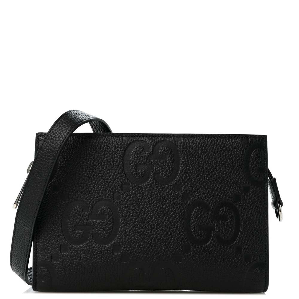Gucci Jumbo Gg Textured Dollar Calfskin #330530G15B